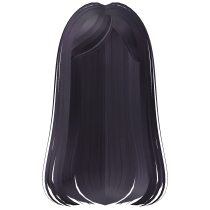 ♡ Sleek Shiny Straight Dark Purple
