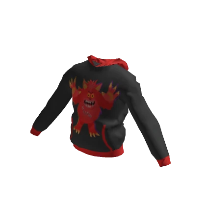 Crimson Crash Hoodie