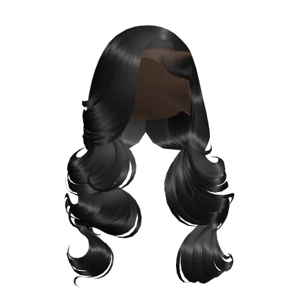 Curly Deep Side Part *Black*