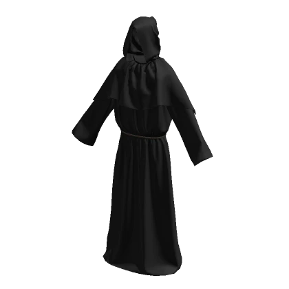 Grey Hooded Robe