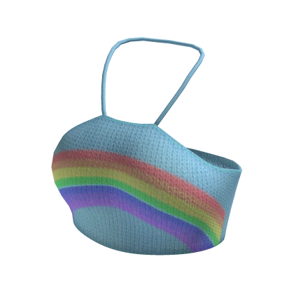 Rainbow Cute Crop Top