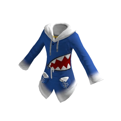 Gawr Gura Blue Shark (Crumpled version)