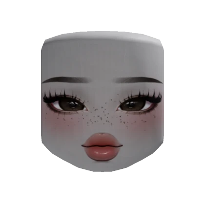 Y2K Cute Asian Makeup Face Dark (Customizable)