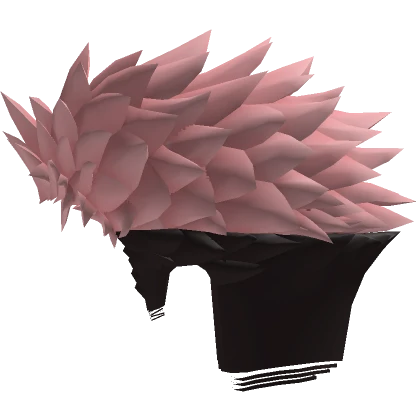 Itadori & Sukuna Light Pink Spikey Hair Up