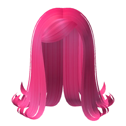 Dark Pink Pretty Silky 90s Blowout