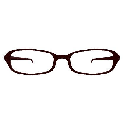 red bayonetta style glasses