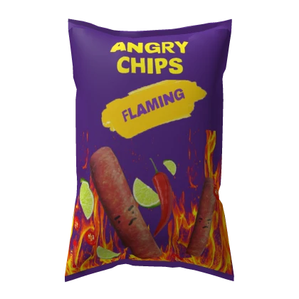 Angry Chips Bag