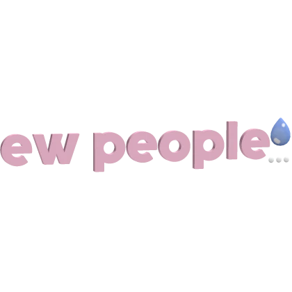 ♡ ew people... 😰 text in pink ♡