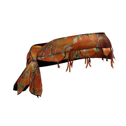 SB Orange Realtree Headscarf