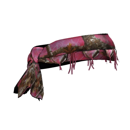 SB Pink Realtree Headscarf