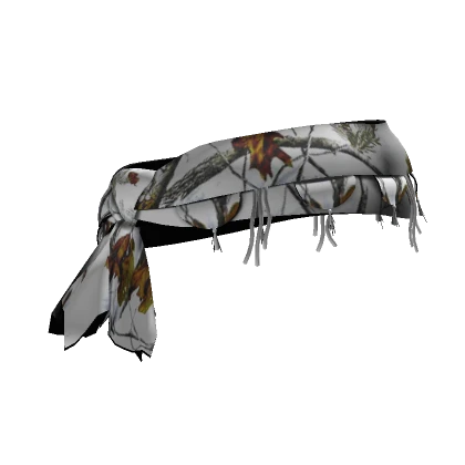 SB White Realtree Headscarf