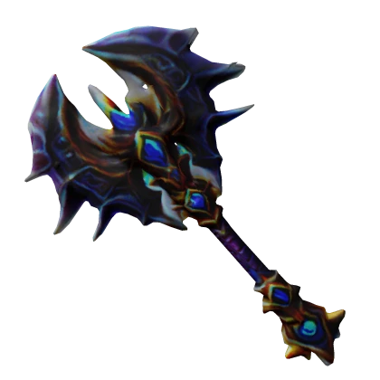 Double Axe of Blue Crystals use code "DoubleAxeW"