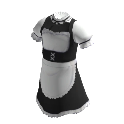 Cute Maids Dress With Bow