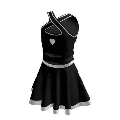 Goth Dress With Heart