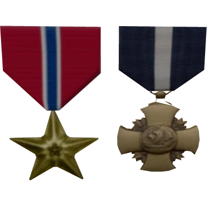 [Left] Military Medals