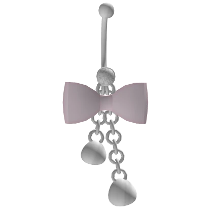 ꒰┊pretty pink belly piercing (1.0)