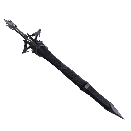 Black Long-sword of Titanuim