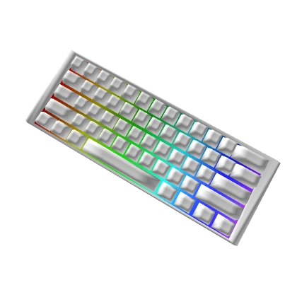 White RGB Keyboard