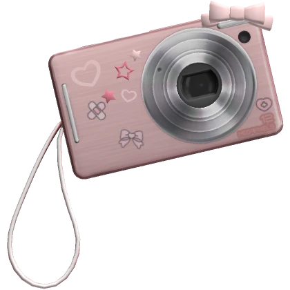 Retro 2000s Digital Camera Pink