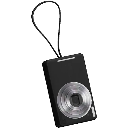 Y2K Digital Camera Keychain