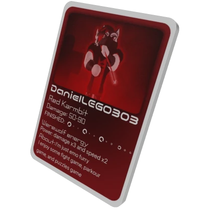 DanielLEGO303's Trading Card