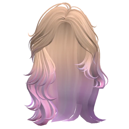 Natural Wavy Hair (Cotton Candy)