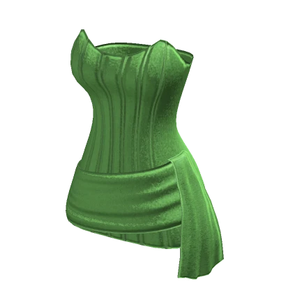 Green elegant dress