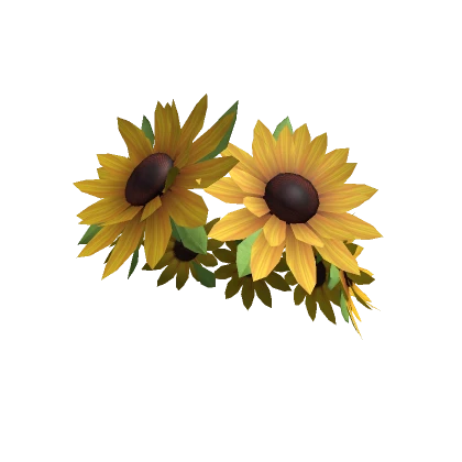 Spring Garden Sunflower headband