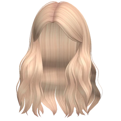 Long Flowy Wavy Hair (Blonde)