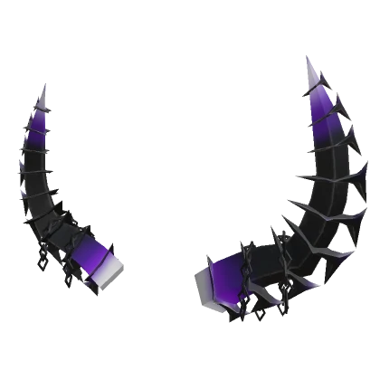 Immortal Amethyst Horns