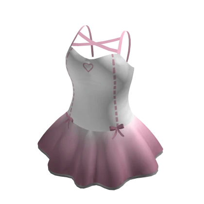 Kawaii Sleeveless Heart Dress