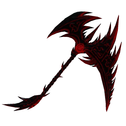 Scythe of Crimson Blood Moon