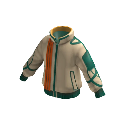 adidas Green and Tan Hoodie