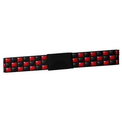 Scene/Emo Tilted Belt - Red