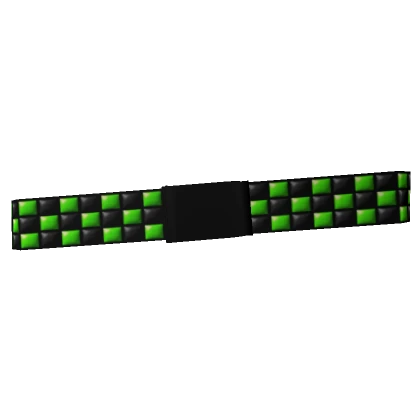 Scene/Emo Tilted Belt - Green