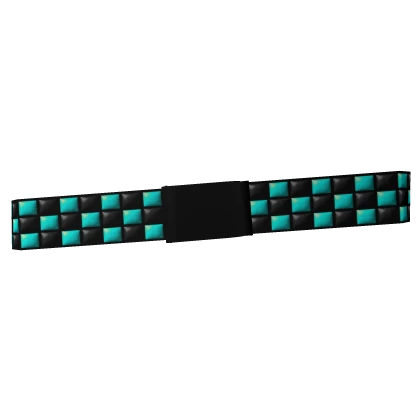 Scene/Emo Tilted Belt - Blue