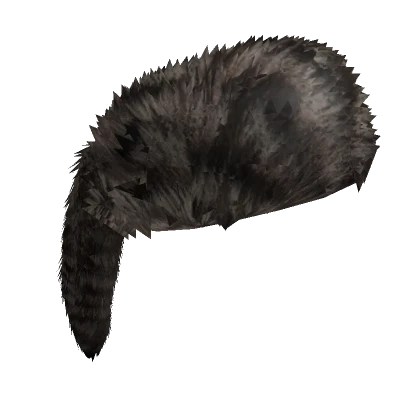 Raccoon Tail Fur Hat