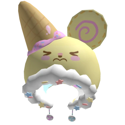 kawaii ice cream bear Hood