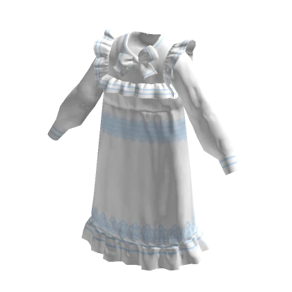 Pajamas dress (white)