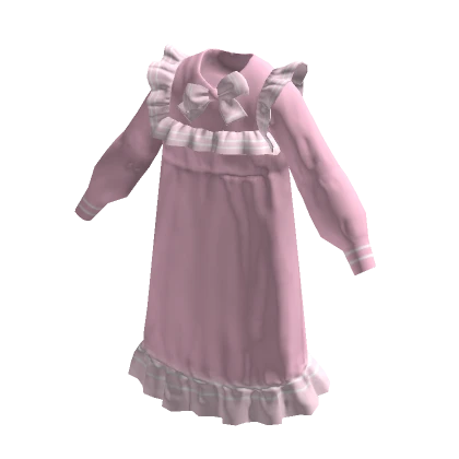 Pajamas dress (pink)