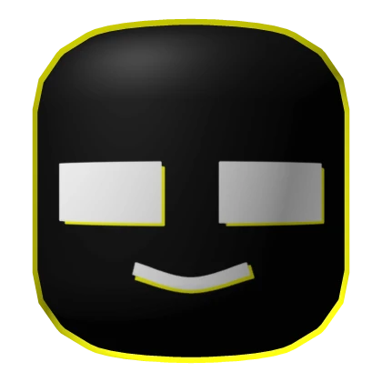 ⏳ Black Head With Yellow Outline