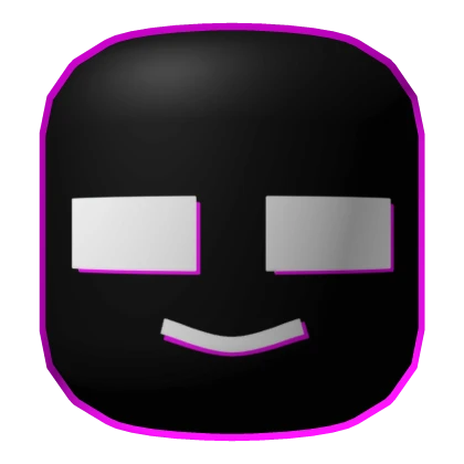 ⏳ Black Head With Purple Outline