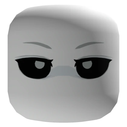 Monster face V.2 White (colorable eyes)