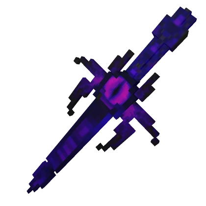 8-Bit Purple Nebula Sword | CODE: CFNEBULA 