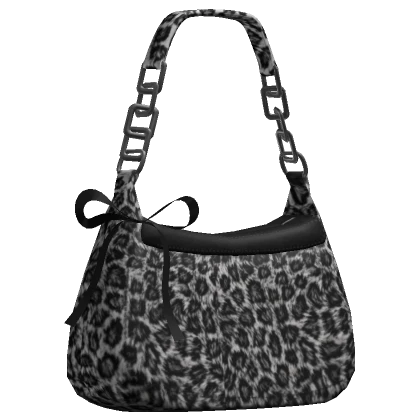 Leopard Fur Purse