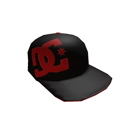 Classic Red DC Cap