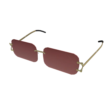 Y2K Roségold Cartier Shades