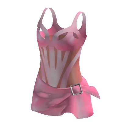 Pink Corset Dress (Nougat)