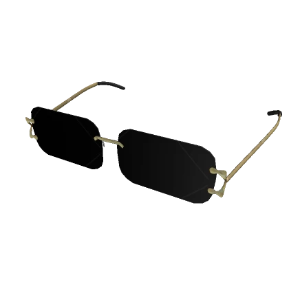 Y2K Black Cartier Shades