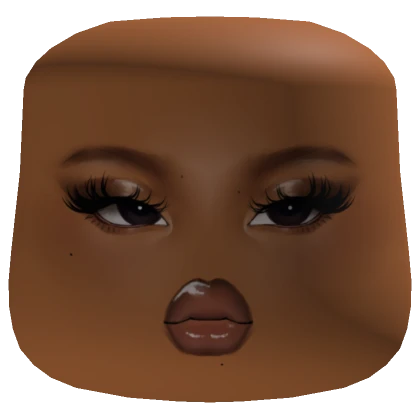 Baddie Y2k Makeup Cheeks Head Brown Skin Tone